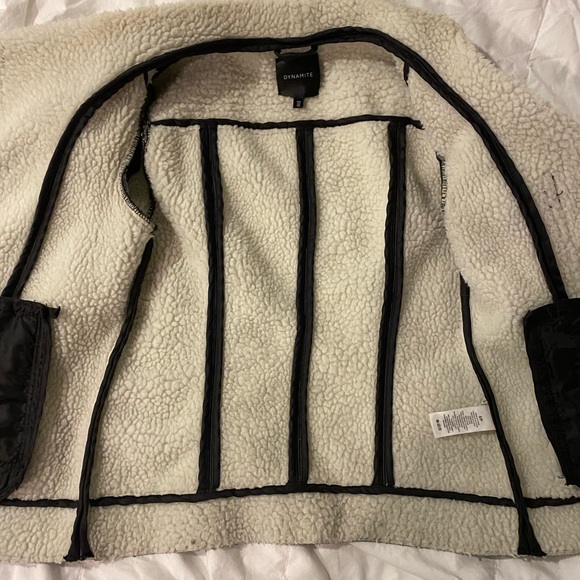 Vegan Leather Jacket - Picture 5 of 10